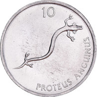 Monnaie, Slovénie, 10 Stotinov, 1992, SPL+, Aluminium, KM:7 - Slovenië