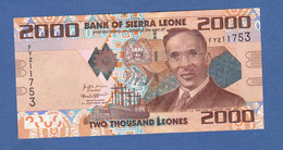 Sierra Leone 2000 Leones 2010 - Sierra Leone