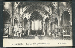 N° 23 - CARMAUX INTERIEUR DE L'EGLISE SAINT-PRIVAT   - Ry 20016 - Carmaux