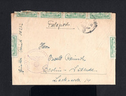 S5186-GERMAN EMPIRE-Third Reich.MILITARY NAZI FELDPOST COVER SOLDIER 56272.1943.WWII.DEUTSCHES REICH.NAZI VIGNETTES - 1939-45