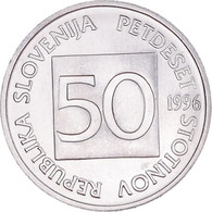 Monnaie, Slovénie, 50 Stotinov, 1996, SPL+, Aluminium, KM:3 - Slovenia