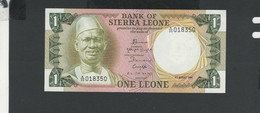 SIERRA LEONE - Billet 1 Leone 1984 NEUF Pick-05 - Sierra Leona