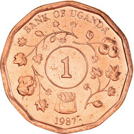 Monnaie, Ouganda, Shilling, 1987, SPL+, Cuivre Plaqué Acier, KM:27 - Ouganda