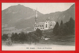 9629 - SUISSE - LUNGERN - Kirche Und Schynberg - Lungern