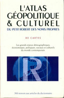 L'atlas Géopolitique & Culturel De Collectif (1999) - Mappe/Atlanti