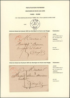 Page De Collection - Lot De 2 LAC Datée De Alveringhem (1833) + Cachet Dateur FURNES > Bruges (Commissaire De District & - 1714-1794 (Oesterreichische Niederlande)