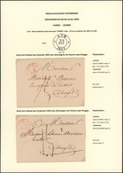 Page De Collection - Lot De 2 LAC Datée De Alveringhem (1833) + Cachet Dateur FURNES > Bruges (Commissaire De District & - 1714-1794 (Oostenrijkse Nederlanden)