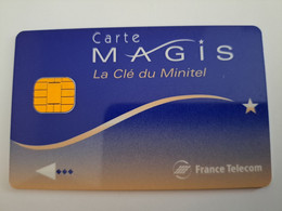 FRANCE/FRANKRIJK  / CARTE MAGIS/ LE CLE DU MINITEL  /   WITH CHIP      ** 11892 ** - Mobicartes (GSM/SIM)