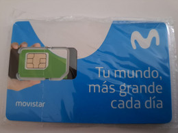 SPAIN/ ESPANA  GSM/ SIM CARD  MOVI STAR / TA MUNDO MAS GRANDE CADA DIA / IN WRAPPER    MINT     **11903** - Basisausgaben