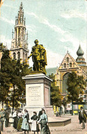 Belgique - Antwerpen - Anvers - Statue De Rubens Et La Cathédrale - Antwerpen