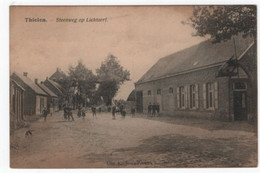 1 Oude Postkaart THIELEN Tielen Steenweg Op Lichtaert - Herentals