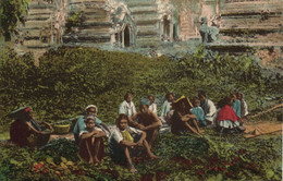 Burma, Native Karen People (1910s) Italian Mission Postcard (1) - Myanmar (Burma)