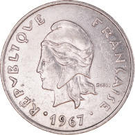 Monnaie, Nouvelle-Calédonie, 20 Francs, 1967, Paris, TTB, Nickel, KM:6 - Nouvelle-Calédonie