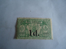 NEW   HEBRIDES   MLN      STAMPS   1920 OVERPRINT - Other & Unclassified
