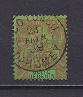 BENIN 1894 TIMBRE N°39 OBLITERE - Used Stamps