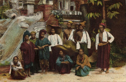 Burma, Native Karen People (1910s) Italian Mission Postcard (2) - Myanmar (Burma)