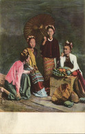 Burma, Burmese Women (1910s) Italian Mission Postcard - Myanmar (Burma)