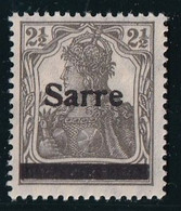 Sarre N°2 - Neuf * Avec Charnière - TB - Unused Stamps
