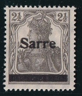 Sarre N°2 - Neuf * Avec Charnière - TB - Nuevos