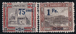 Sarre N°53c Tête-bêche - Neuf * Avec Charnière - TB - Unused Stamps