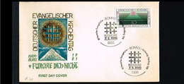 1981 - Deutschland FDC Mi. 1098 - Deutscher Evangelischer Kirchentag - Hamburg [D15_091] - FDC: Enveloppes
