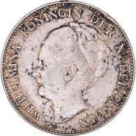 Monnaie, Pays-Bas, Wilhelmina I, Gulden, 1931, TB+, Argent, KM:161.1 - 1 Florín Holandés (Gulden)