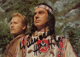 Winnetou - Old Shatterland - Heinz Ingo Hilgers - Signature Autograph Autogram - Séries TV