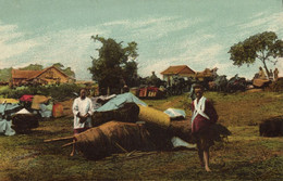 Burma, Native Shan Caravan (1910s) Italian Mission Postcard - Myanmar (Burma)