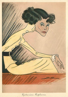 Caricature Nino ZA Artiste Katharine Hepburn - Artisti