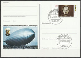 BRD Ganzsache 1995 PSo40 Briefmarkenbörse Sindelfingen Ersttagsst. 12.10.95 WEIDEN OBERPF(d2218)günstige Versandkosten - Postkarten - Gebraucht