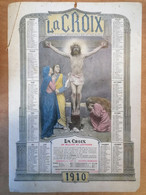 Calendrier La Croix 1910 - Tamaño Grande : 1901-20