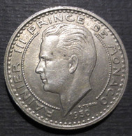 Monaco - Monnaie Ancienne - 100 Francs - Copper Nickel - Rainier III - Prince De Monaco - 1950 - - 1949-1956 Francos Antiguos