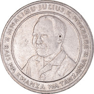 Monnaie, Tanzanie, 10 Shilingi, 1992, TTB, Nickel Clad Steel, KM:20a.2 - Tanzanie