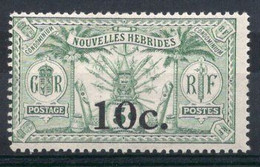 Nouvelles HEBRIDES Timbre-poste N°73* Neuf Charnière TB Cote 3€50 - Neufs