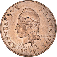 Monnaie, Nouvelle-Calédonie, 100 Francs, 1998, Paris, SUP, Nickel-Bronze - Nieuw-Caledonië