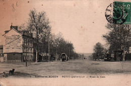 76 / PETIT QUEVILLY / ROUTE DE ROUEN / EDOUARD PEPIN CAFE EN GROS / PLAN RARE - Le Petit-quevilly