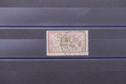 LEVANT FRANÇAIS - Type Merson Surchargé 4 Piastres Avec Perforation Commerciale - Oblitéré - L 133414 - Usados