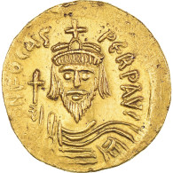 Monnaie, Phocas, Solidus, 602-610, Constantinople, TTB+, Or, Sear:620 - Byzantine