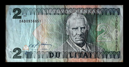 # # # Banknote Aus Litauen (Lietuva) 2 Litai 1993 # # # - Litouwen