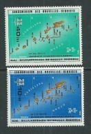 Nouvelles Hébrides N° 549 / 50 XX   Les 2 Valeurs  Légende Française Sans Charnière TB - Unused Stamps