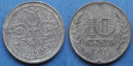 NETHERLANDS - 10 Cents 1941 "3 Tulips" KM# 173 Wilhemina (1890-1948) - Edelweiss Coins - 10 Cent