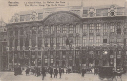 CPA Belgique - BRUXELLES - La Grand'Place - La Maisons Des Ducs - PUB Au Dos Chocolat SPRIET à Croquer - Plätze