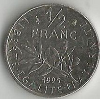 Pièce De Monnaie 50 Centimes Semeuse 1995 - 50 Centimes