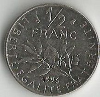 Pièce De Monnaie 50 Centimes Semeuse 1996 - 50 Centimes