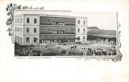 CPA NOUVELLE CALEDONIE - Noumea - Caserne De L'artillerie - Cadre Noir Et Blanc - Nieuw-Caledonië