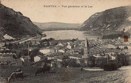 Dep 01 , Cpa  NANTUA  ,  Vue Générale Et Le Lac  (16826) - Nantua