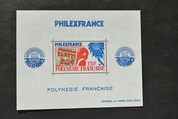 Polynésie - 1982 Philexfrance 82 Exposition Philatélique Internationale N° BF 6 Neuf ** - Blocks & Sheetlets