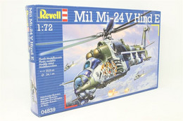 Revell - MIL Mi-24 V Hind E Maquette Hélicoptère Kit Plastique Réf. 04839 Neuf NBO 1/72 - Hélicoptères