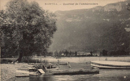 Dep 01 , Cpa  NANTUA  , Quartier De L'embarcadère (16838) - Nantua