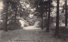 CPA MILITARIAT - Camp De Beverloo - Avenue Evin - Niels - Kazerne